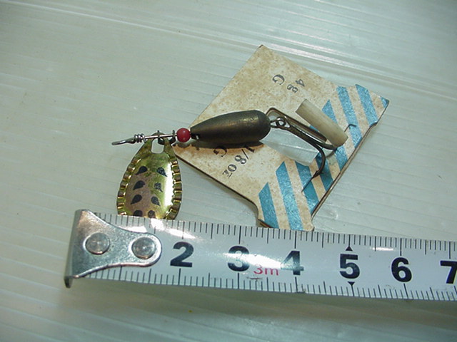 未使用★ABU/DROPPEN/アブ/ドロッペン/GOLD/４ｇ/スピナー