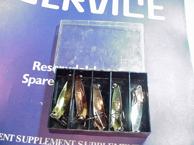 ケース入り美品★ABU/TOBY/トビー/４ｇ/５個セット