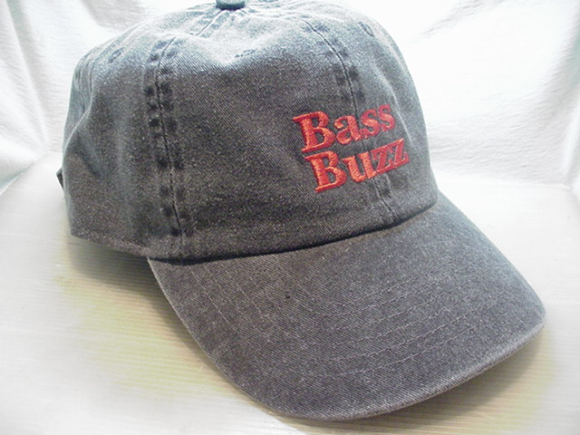新品★BASS BUZZ CAP/フリーサイズ/NEWHUTTANボディー