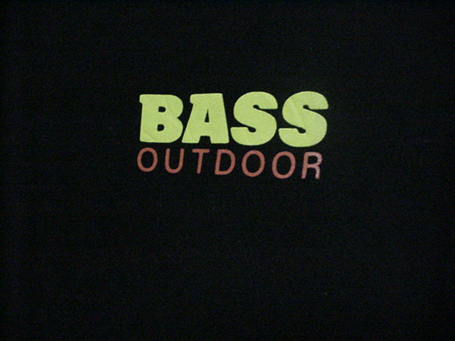 BASS outdoor★Tシャツ/BK/XL/USED