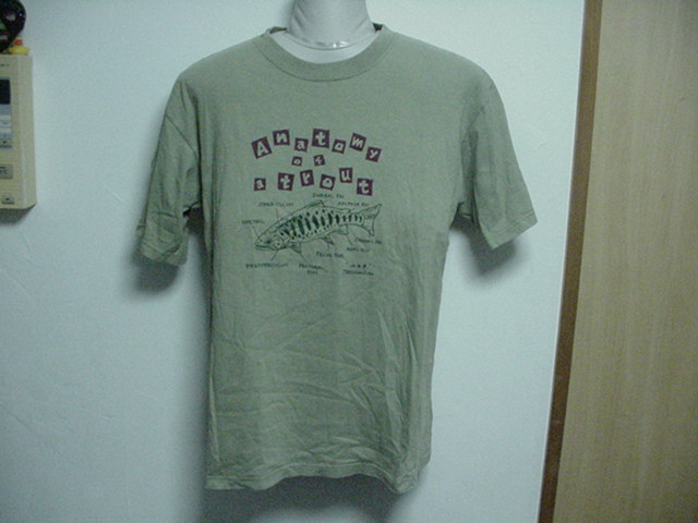 山女★ヤマメＴシャツ/トキシン/TOKISHIN/Ｍ/Lセージ