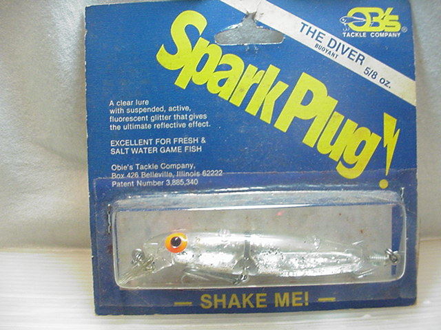 OBｓ！珍品★SPARK PLUG/スパークプラグ/MINOW/ミノー/SLV