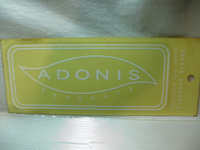 アドニス★ADONIS/ステッカー/クラッパー/ブッシュウォーカー